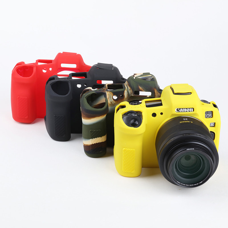 适用于佳能 Eos R RP R6 R6II相机硅胶套 Canon R RP R6保护外壳