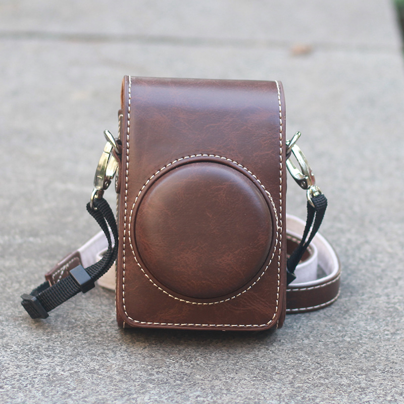 适用索尼ZV1M2相机包ZV1F皮套RX100m6黑卡7a5佳能G7X3理光GR4 GR3