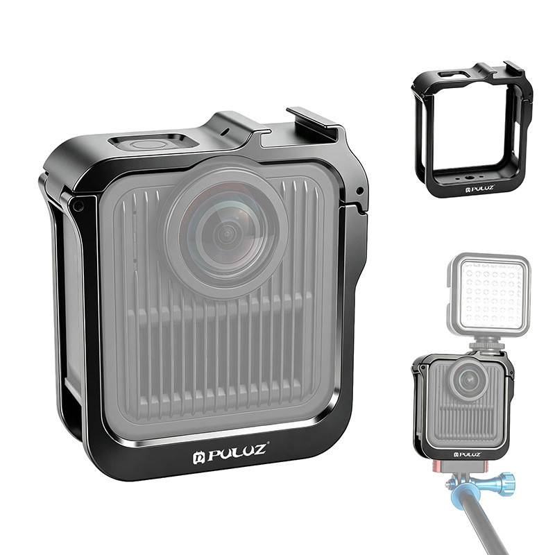 适用GoPro Max 2运动相机铝合金兔笼相机保护框转接套装