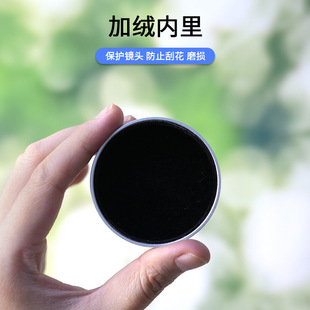 适用于富士EVO镜头盖instax拍立得minievo相机金属镜头盖內植绒