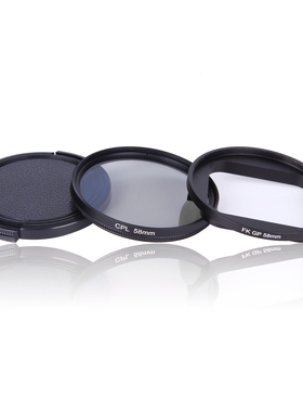 适用Gopro9/10/11/12/13防水壳CPL偏振滤镜UV镜ND星光渐变3件套装