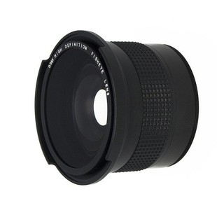 单反镜头适用于佳能尼康索尼富士0.35倍超级广角鱼眼镜头52/58mm