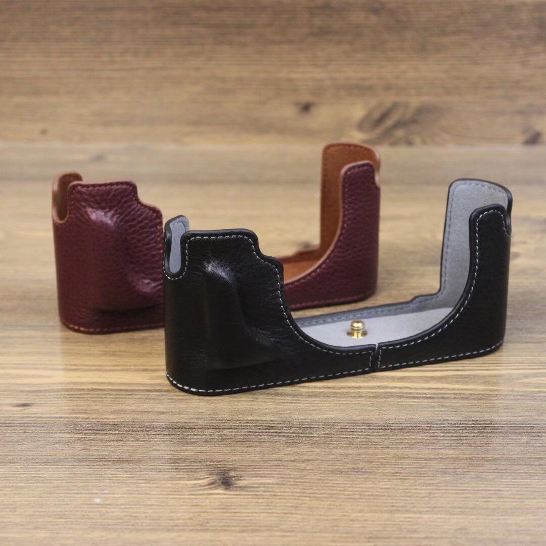 适用于徕卡M10真皮底座相机保护壳微单皮套Leica m10底座半套摄像