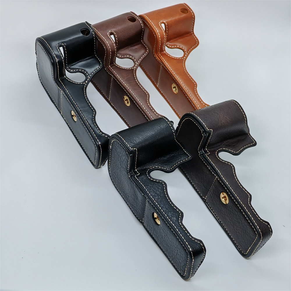 适用佳能 R5/R6/R5 II/R6 II相机皮套底座 r5/6二代半套保护壳盒