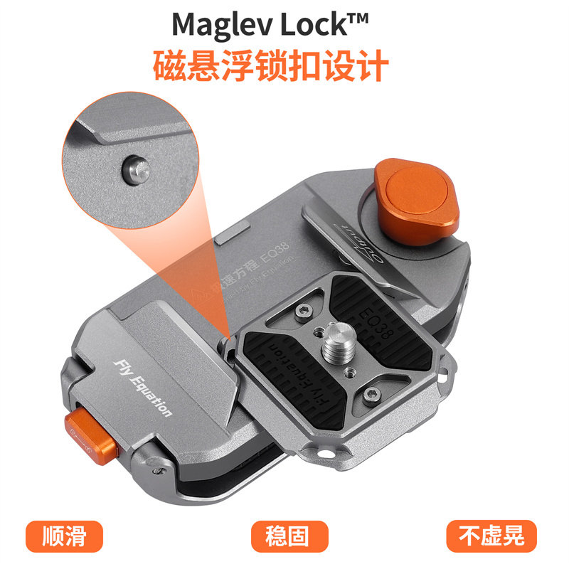 EQ38相机防偏转背包快挂套件单反微单相机摄影摄像快装板vlog配件