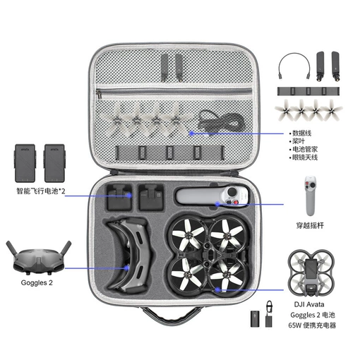 DJI, совместимая портативная сумка через плечо, сумка-органайзер, очки, аксессуары