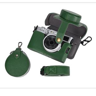 相机皮套适用于富士X100VI 头层牛皮豪华版全包Fujifilm保护壳包