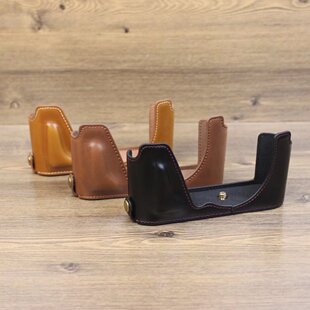 适用于徕卡CL仿皮底座相机保护壳微单皮套Leica cl底座半套摄像包