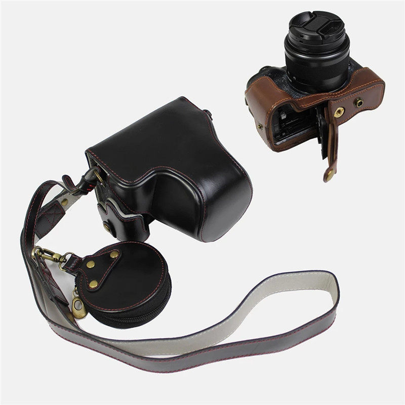 适用佳能Eos 系列 皮套 M6II M6短焦/长焦 M10 50 100全包相机包