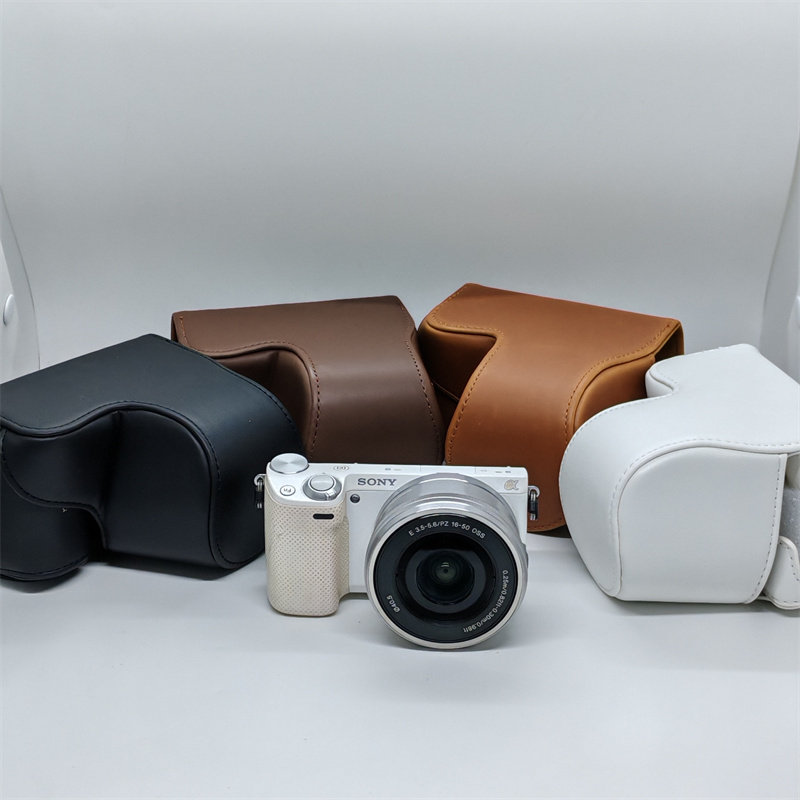 适用于索尼 ZVE10全包相机皮套Sony zve10保护壳包带挂绳肩带