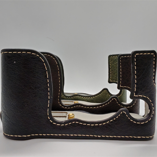 适用富士 XA3 5 7荔枝纹相机皮套底座Fujifilm xa3/5/7半套保护壳