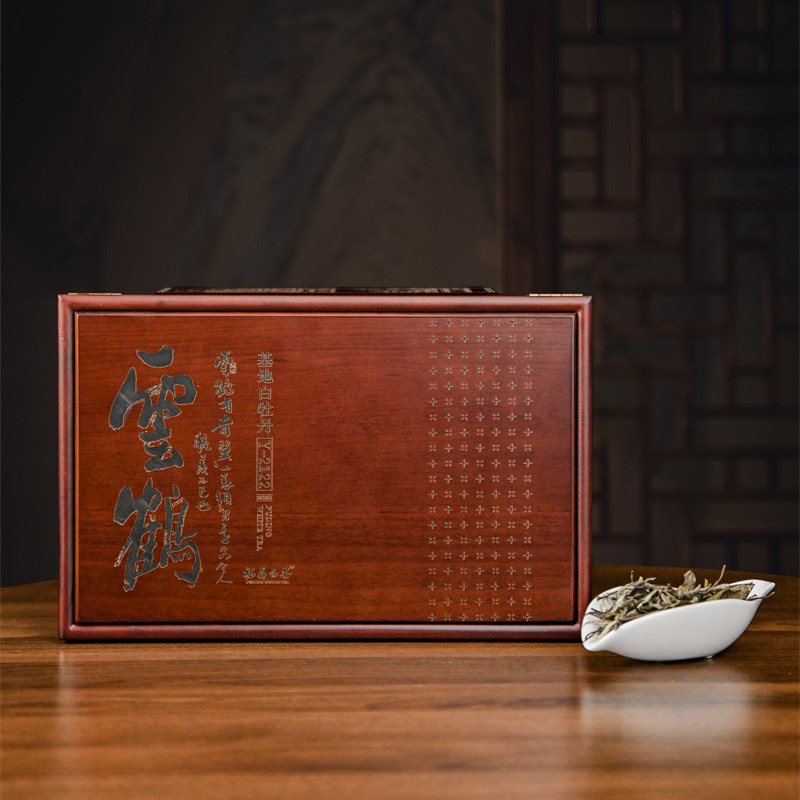 福鼎白茶2021年一级白牡丹散茶500g木盒