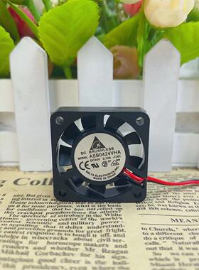 全新台达 4cm ASB0424VHA 24V 0.12A 4010 打印机 变频器 风扇