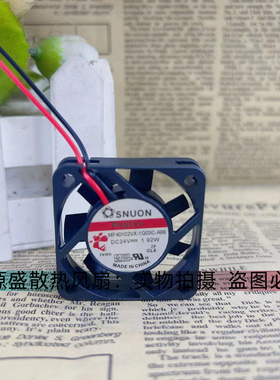 全新建准MF40102VX-1Q03C-A99 24V 1.92W 4010 4CM大风量散热风扇