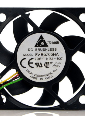 原装 台达 EFB0505HA 5010 5cm 5V大风量双滚珠散热小风扇
