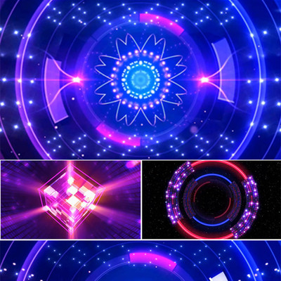 Whats Your Name 现代爵士舞 演出背景led动态视频动感节奏万花筒