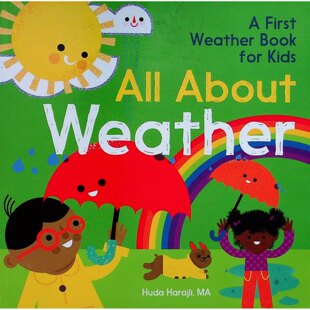 英语原版引进儿童天气入门书Weather绘本由作家兼小学教师胡达哈拉吉创作通过生动插图和易懂文字介绍四季变化云的形成降雨等天