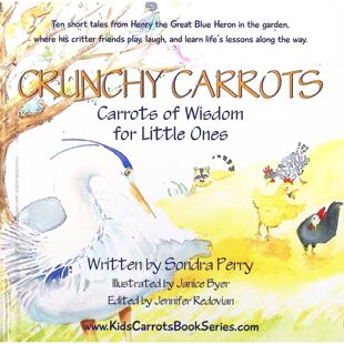 英语原版引进嘎吱作响的胡萝卜KidsCarrotsBookSeries系列彩色绘本桑德拉佩里温暖人心的动物故事集珍妮丝拜尔生动插画适合36岁