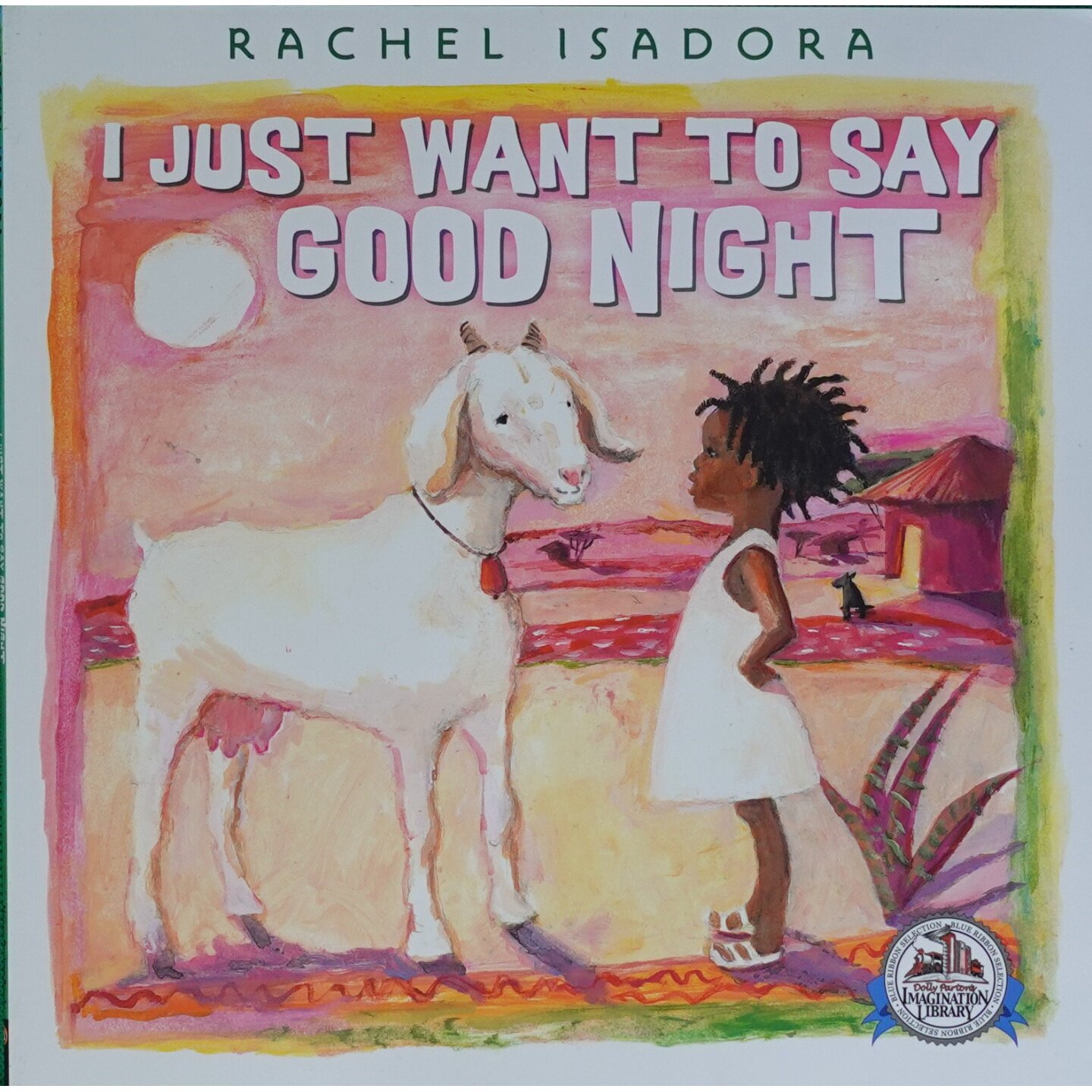 英语原版书我只想说晚安绘本由瑞秋伊萨多拉创作适合36岁儿童亲子共读的温馨睡前故事书画面精美色彩丰富帮助孩子认识动物了解非