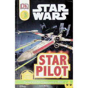 DK之星战读者第3级原版书StarPilot英语绘本章节书儿童太空科普读物适合710岁儿童阅读讲述星际飞行员故事及星系宇宙飞船知识