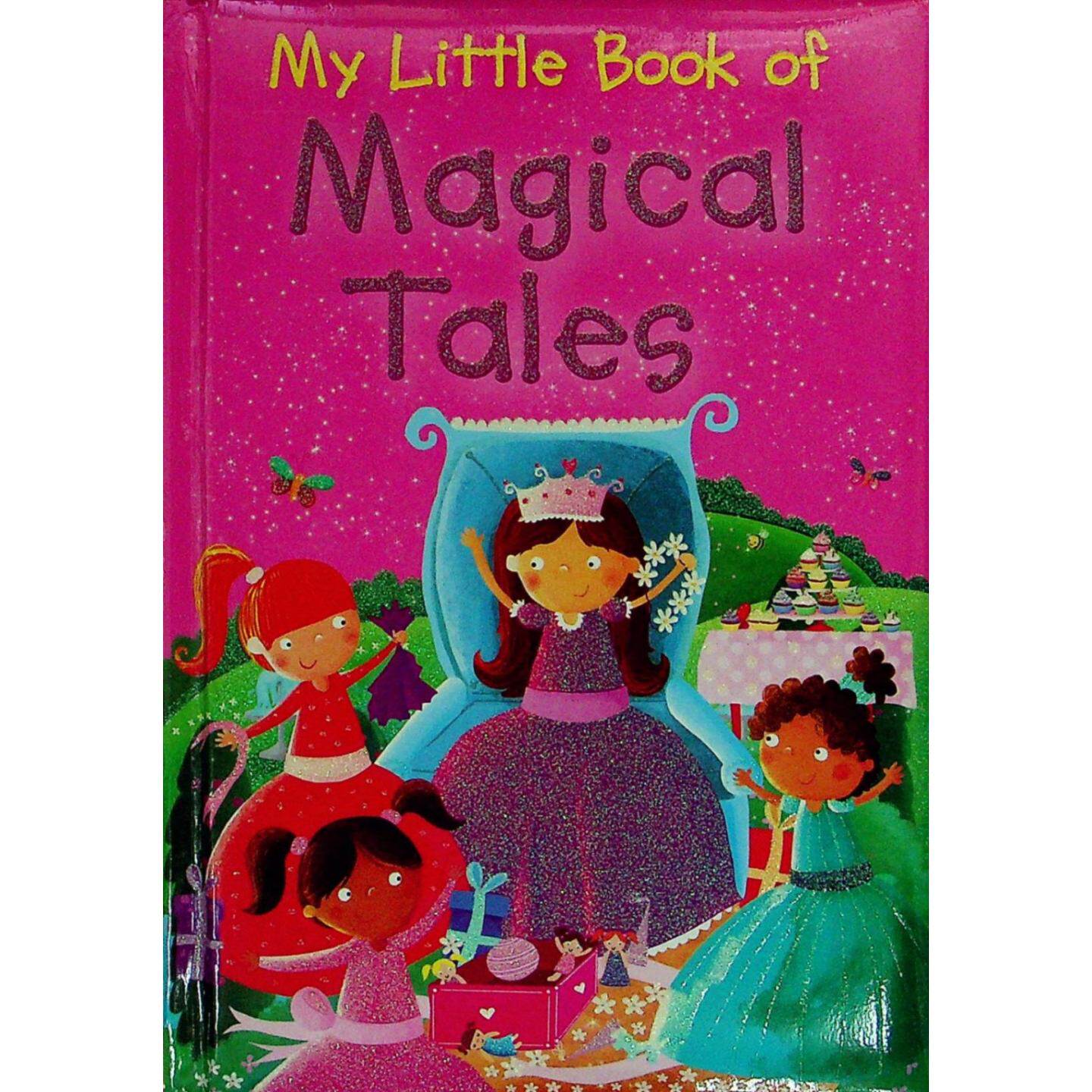 英语原版书MyLittleBook魔法童话绘本适合36岁女孩阅读的睡前故事书包含孤独的公主等四个魔法故事培养词汇和想象力我的小书系列