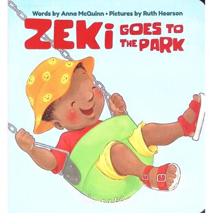 英国原版引进泽基系列丛书英语绘本ZekiGoesToThePark安娜麦奎因温暖力作露丝赫尔森生动插画展现02岁宝宝公园快乐时光亲子共读