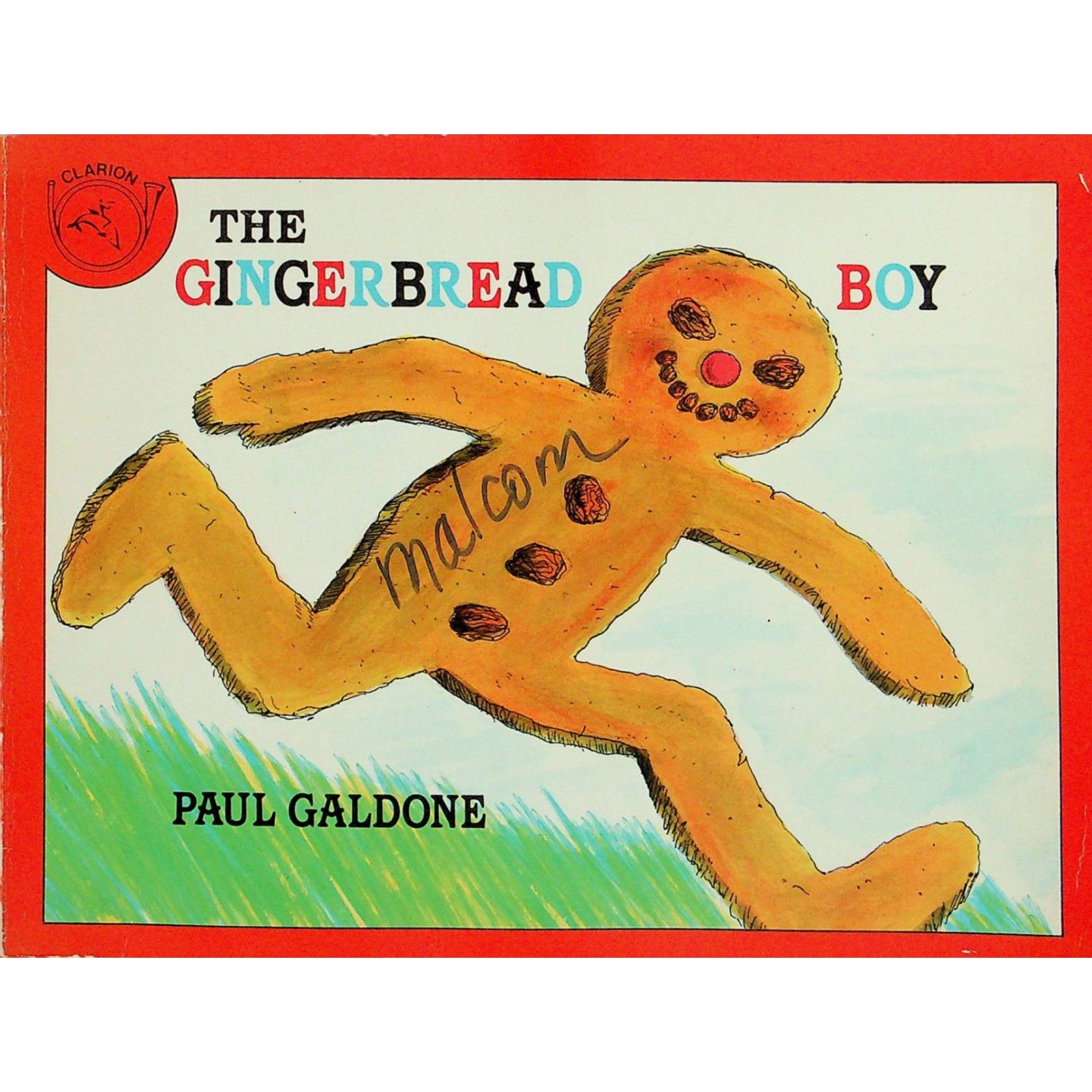 英语原版书姜饼人经典童话绘本PaulGaldone亲子共读获奖插画家作品适合36岁儿童学习简单词汇句型培养安全意识辨别是非能力
