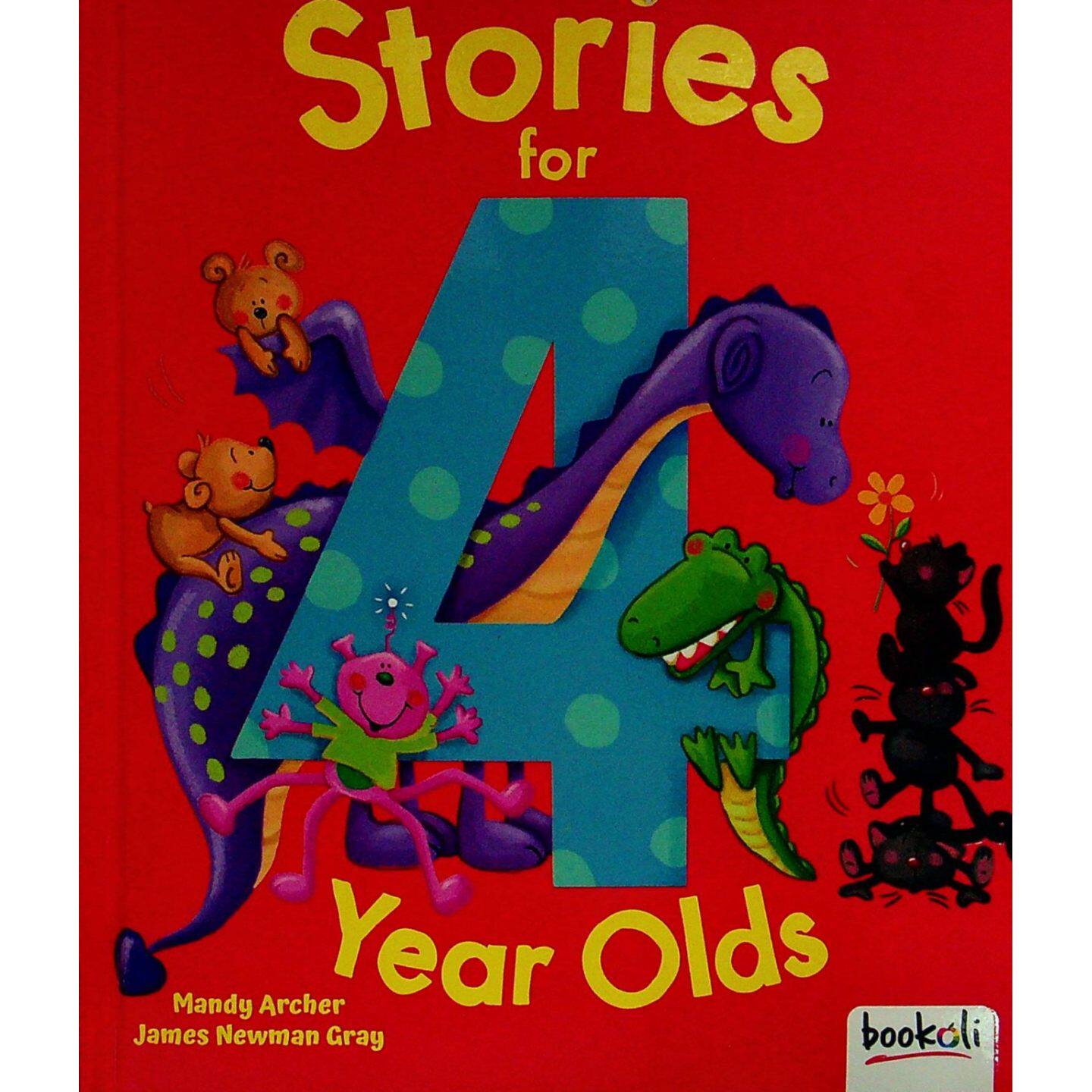 英语原版书Storiesfor4YearOlds绘本亲子共读睡前故事集适合36岁儿童阅读精美插画故事集共有六个故事帮助孩子克服恐惧培养友谊