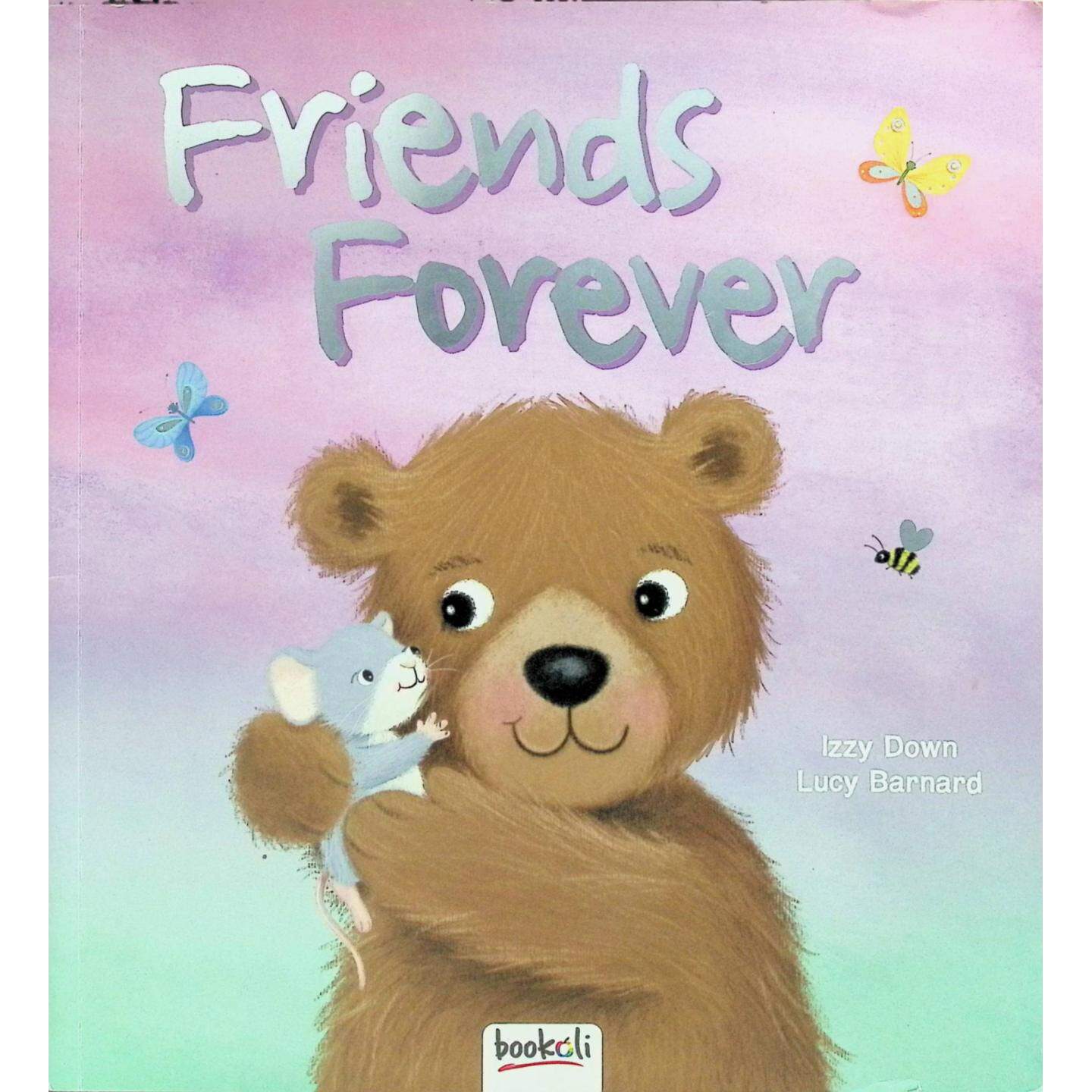 英语原版书FriendsForever温馨绘本由伊兹唐和露西巴纳德创作适合36岁儿童亲子共读讲述棕熊通过写信安慰朋友传递友谊与善良主题