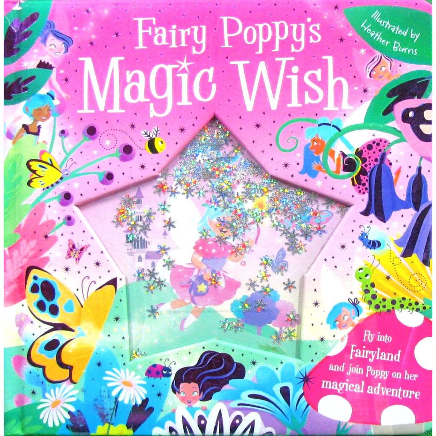 仙女波比的魔法愿望英语原版书儿童绘本Fairy亲子共读海瑟伯恩斯创作教导孩子分享与助人的暖心童话适合36岁幼儿的睡前故事书