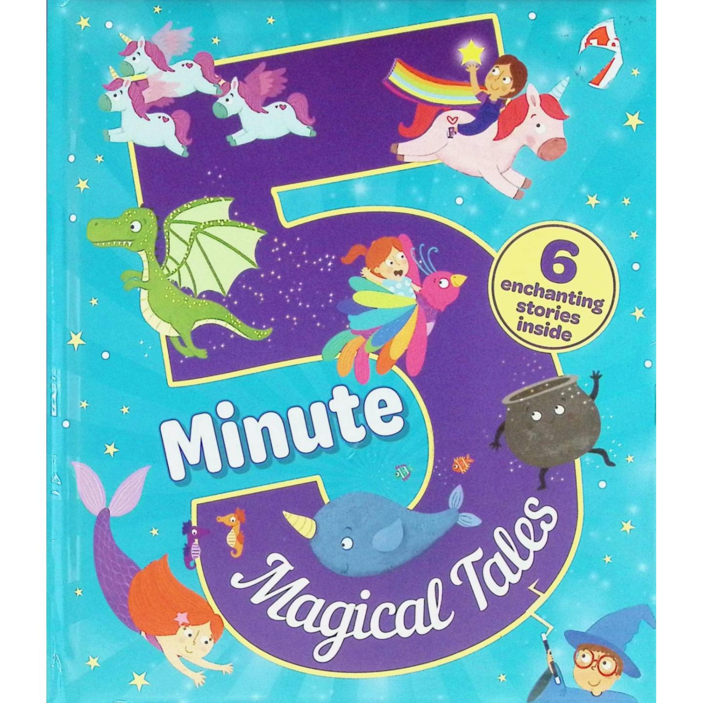 英语原版书五分钟魔法故事绘本Magical亲子共读童话故事集适合36岁儿童睡前阅读包含六个迷人魔法故事培养想象力创造力词汇积累