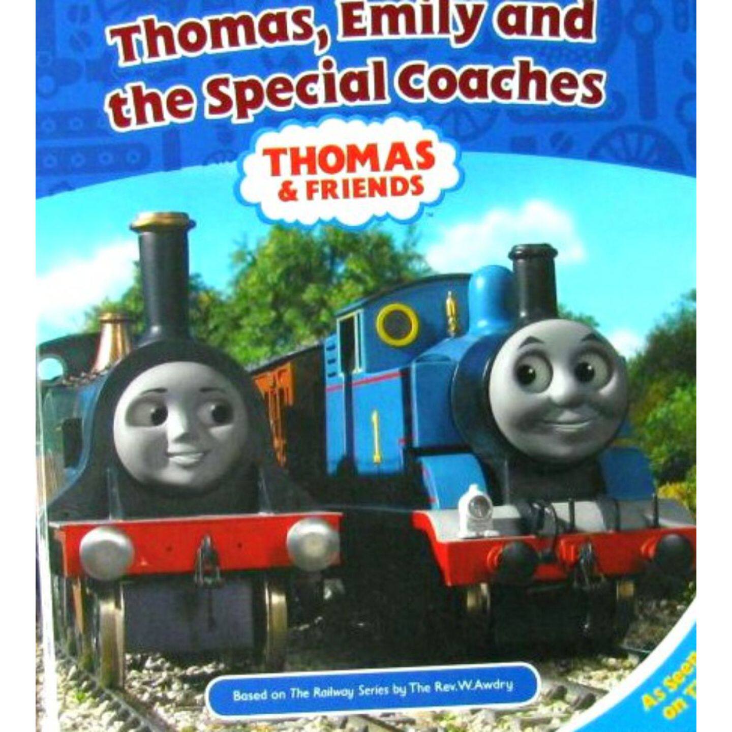 托马斯和朋友们原版书英语绘本Thomas艾米丽和特殊车厢亲子共读英国作家威尔伯特奥德瑞创作的经典火车故事讲述艾米丽寻找被藏起