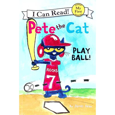 英文原版图书PeteTheCat棒球绘本