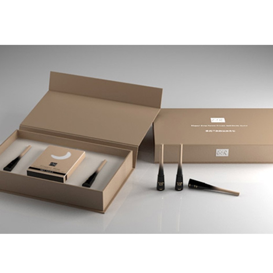 包装定做化妆品包装化妆品礼盒包装精油礼盒包装翻盖书刊号型定制