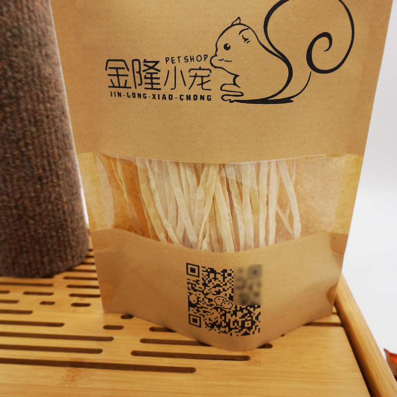 泰国进口蜜袋鼯鳕鱼条蜜袋鼯零食粮食主食蜜粮白鳕鱼丝黑鳕鱼