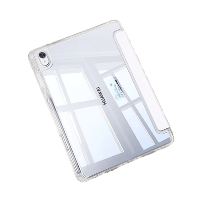gomi适用华为matepad15s柔光版保护壳带笔槽2026款air平板pro电脑11英寸保护套10.4全包se防摔pad亚克力透明