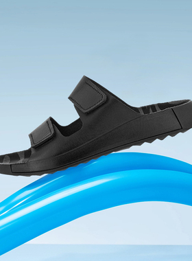 Ecco爱步男士凉鞋2023新款沙滩魔术贴勃肯凉鞋 科摩500904 500944