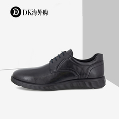 ECCO爱步男鞋商务正装皮鞋简约德比鞋婚鞋 适动混合520304现货