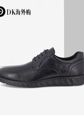 ECCO爱步男鞋商务正装皮鞋简约德比鞋婚鞋 适动混合520304现货