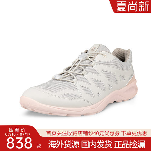 Ecco爱步女鞋26夏季新品网面透气运动鞋户外跑步鞋825803国内现货