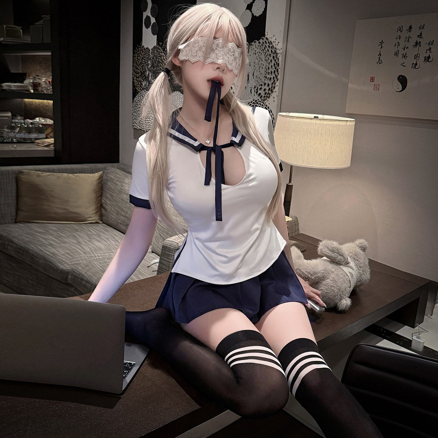 情趣内衣2026新款学员JK制服女生水手服小胸qqny「学院之恋」霏慕