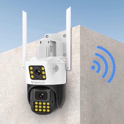 okampro双画面监控器WiFi摄像头