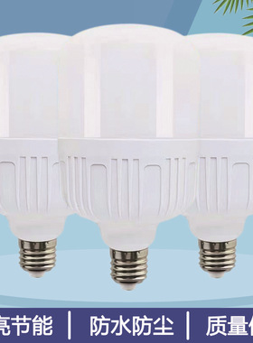 LED超高亮灯泡省电e27螺口节能护眼无频闪球泡灯B22家用工厂