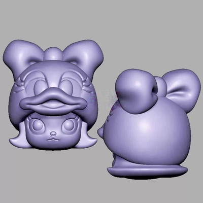 黛西帽子Molly三维立体图电脑圆雕雕刻图纸stl文件3d打印模型2003