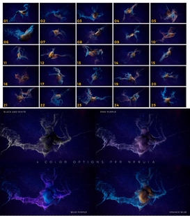blender高精度VDB体积云特效c4d星云宇宙游戏动画影视oc渲染素材