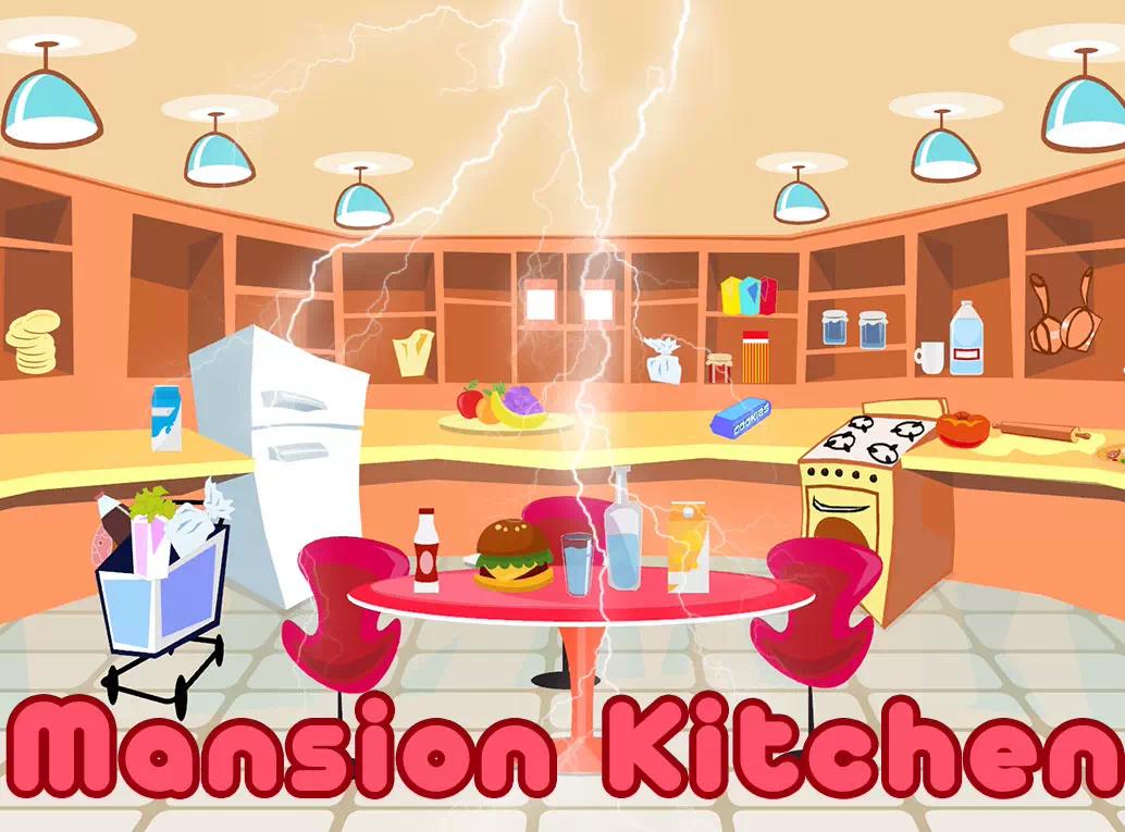 CTA5场景素材之卡通餐厅 Mansion Kitchen 商务/设计服务 设计素材/源文件 原图主图