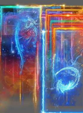 传奇特效素材 ZBK001 特效装备悬浮框 33组 PNG格式序列帧