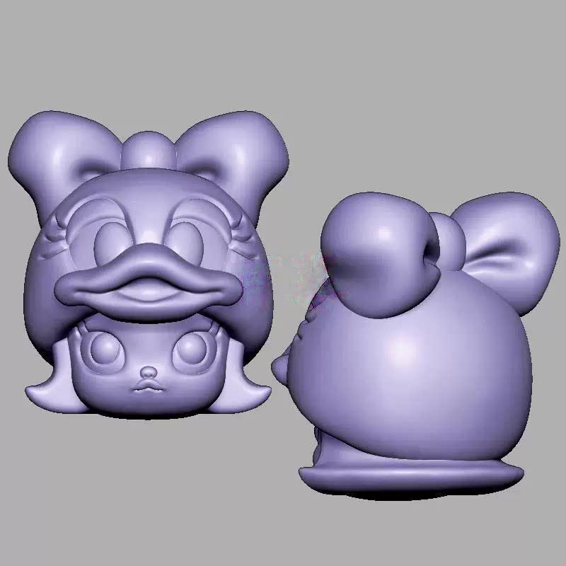 黛西帽子Molly三维立体图电脑圆雕雕刻图纸stl文件3d打印模型2003