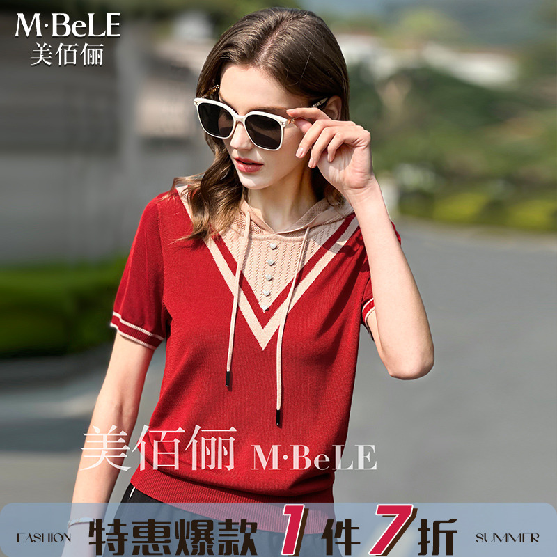美佰俪2024夏季新款毛衫