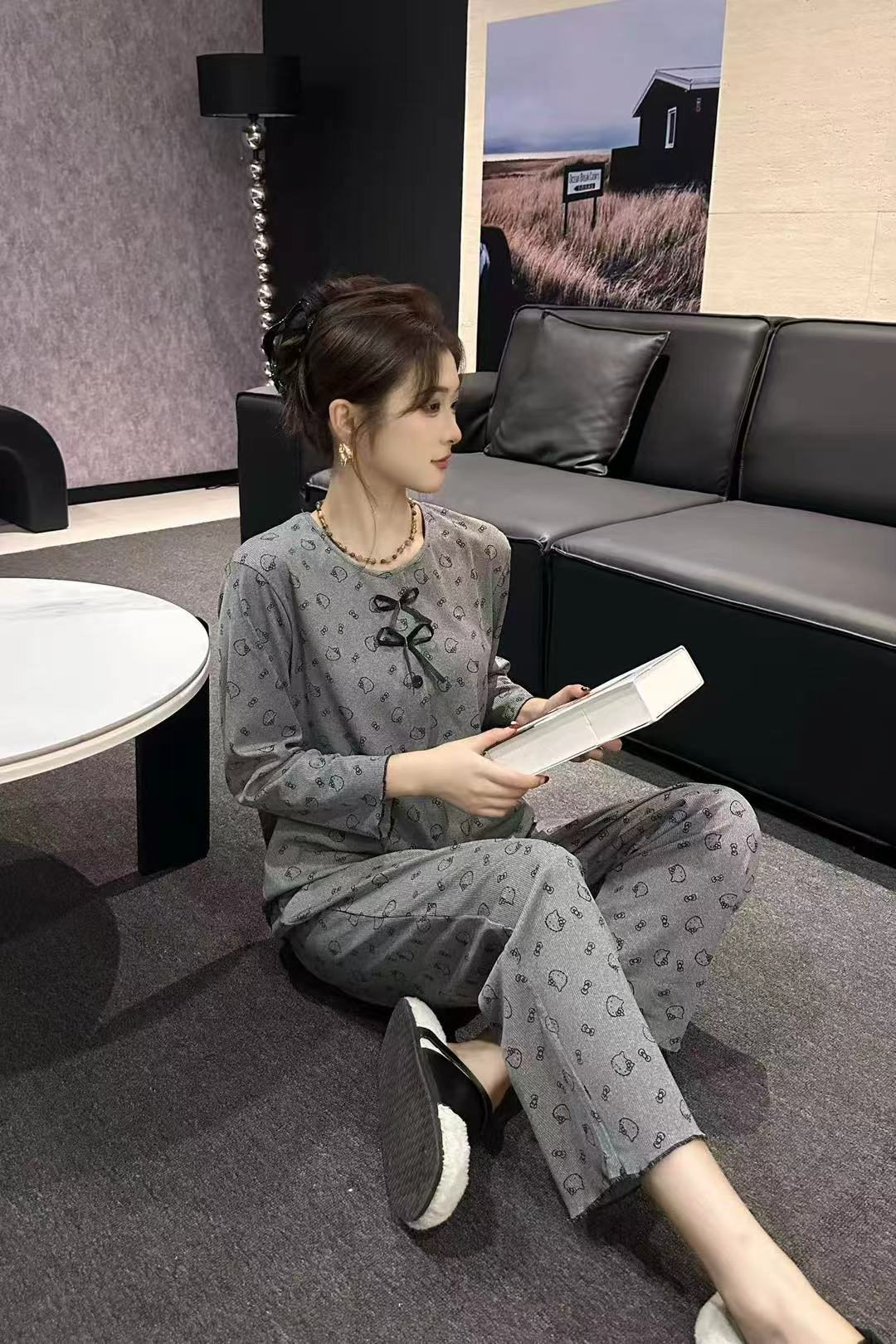 【9.15慧姐大码女装】2025新款睡衣套装YMR676